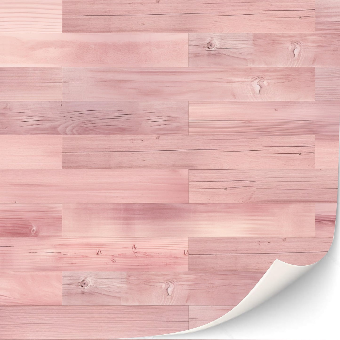 3 Sheets Self-Adhesive Flooring For Dollhouse 1:12 Scale (Pink Parquet)