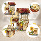 Yoxindax Honey Bee Workshop Mini Building Set, Creative Diy Simulation Building Toys, 1242Pcs Mini Building Honey Bee Workshop S