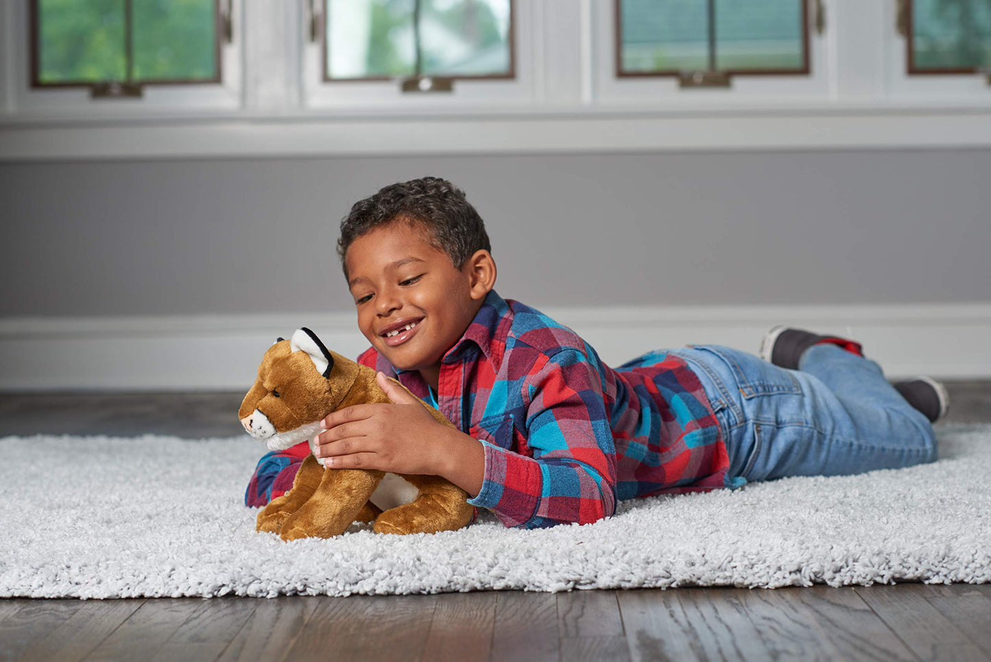 Wild Republic Mountain Lion Plush, Stuffed Animal, Plush Toy, Gifts For Kids, Cuddlekins, 8 Inches