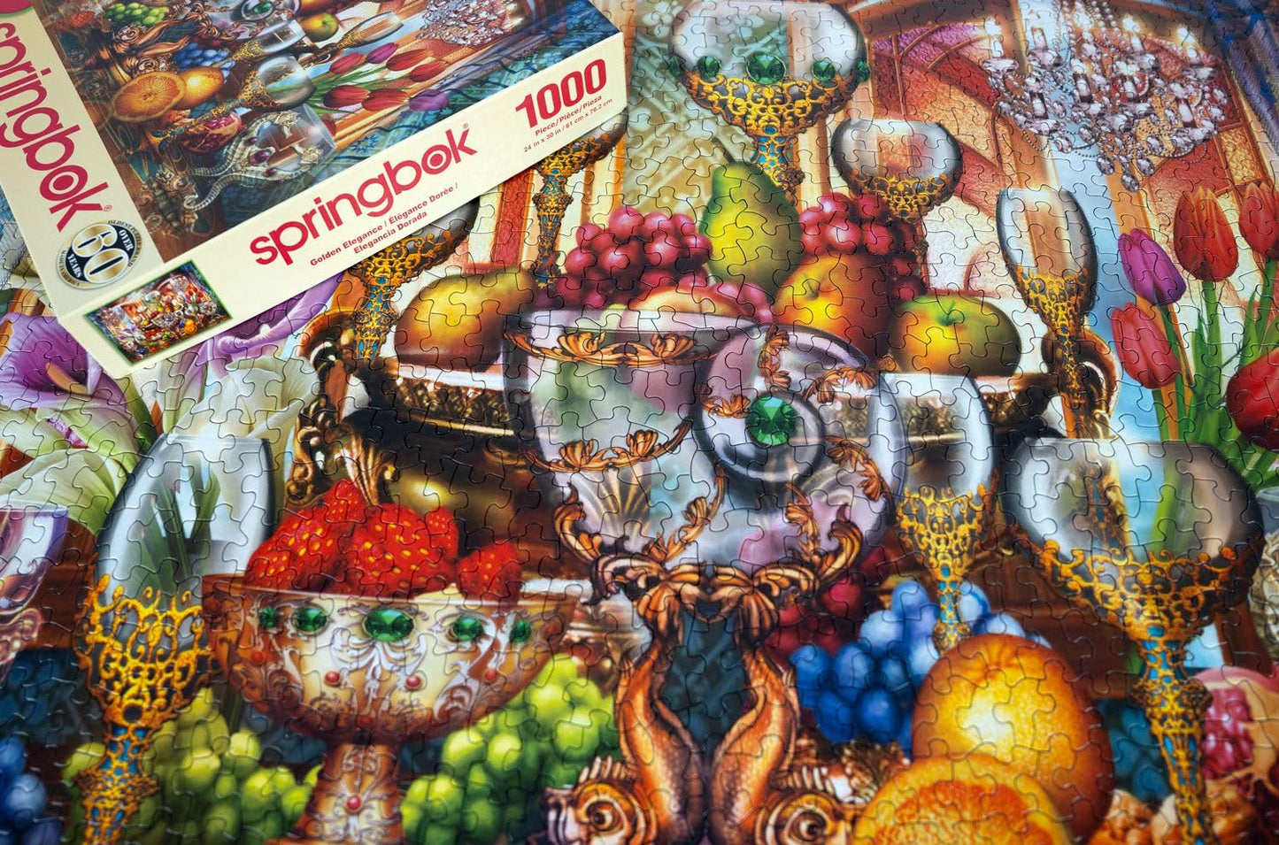 Springbok Golden Elegance 1000 Piece Jigsaw Puzzle For Adults By Artist Ciro Marchetti