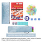 TIASUSAN American Mahjong Game Set - 166 Light Green Tiles, Blue Bag, 4 Racks, Plastic, 1.2x0.9x0.5 Inches