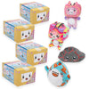 Lankybox Mini Mystery Plush, Series 2-4 Pack, Unique Collectible Blind Box Mini Plush, Officially Licensed Merch