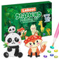 Labeol GEM Art Kit for Kids - 5D Diamond Art Keychains - Ages 8-12 - Canvas - Animal Design