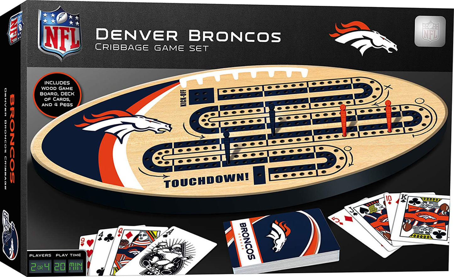 Denver Broncos Cribbage