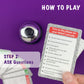 University Games Yes or No Card Game for 2+ Players, Ages 12+, Cardboard, Model 00916, Blue