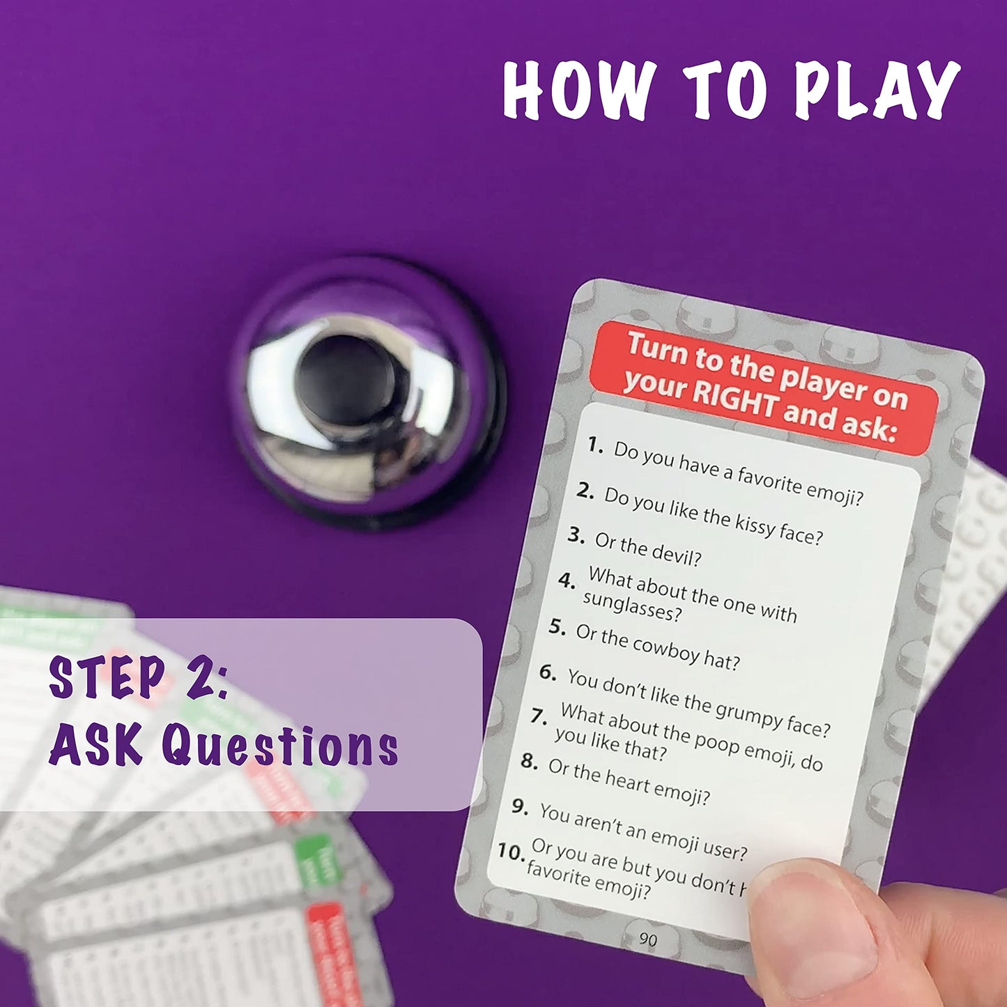 University Games Yes or No Card Game for 2+ Players, Ages 12+, Cardboard, Model 00916, Blue