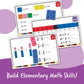 Learning Resources Mathlink Cubes Elementary Math Activity Set - 115 Pieces, Ages 7+ Math Manipulative Cubes, Math Games For Kid