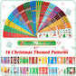 Christmas Slap Bracelets 48Pcs Christmas Party Favors for Kids Christmas Stocking Christmas Bracelets Christmas Party Supplies C