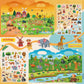 4 Set Reusable Sticker Books For Kids, Puffy Sticker Books For Toddlers 2-4, Toddler Sticker Book Ages 1-3, Kids Puffy Sticker A