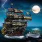 Piececool 3D Metal Puzzle - Queen Anne's Revenge Pirate Ship Model Kit, Large DIY Craft for Adults, Metal Construction, Family Fun