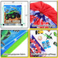 Yinder 16 Pcs Truck Party Drawstring Bags Gift Racing Candy Treats Bags Kids Truck Theme Birthday Party Supplies Decoration