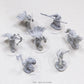 DisplayMore 100Pcs Round Plastic Model Bases 40mm/1.57 inch Wide 2mm Thick for Gaming Miniatures or Wargames Role Playing Board
