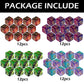 48 PCS Magic The Gathering MTG Counter Dice Marble Bulk Life Counters Tokens Dice Compatible with Magic Card Game Accessories CCG Creature Stats  4 Colors