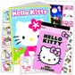 Hello Kitty Coloring Books and Stickers Bundle Includes Coloring Book Set, Hello Kitty Stickers, Reward Sticker Set, and More