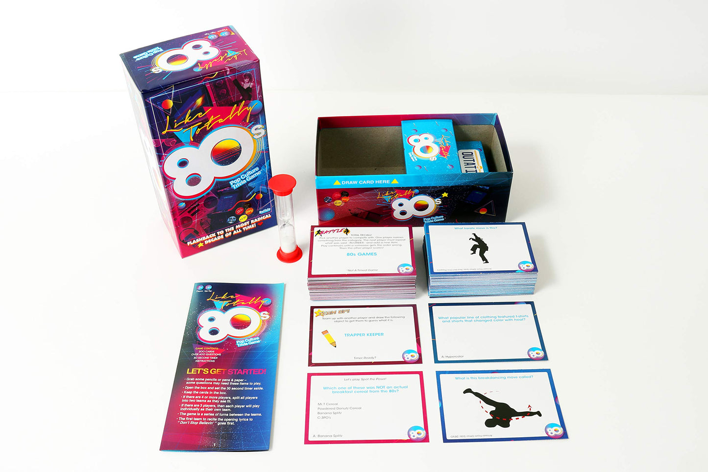 Buffalo Games Like Totally 80s - Pop Culture Trivia Game
