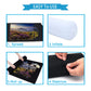 Becko Us Puzzle Mat Roll Up With Drawstring Storage Bag, Felt Rollup Mat For Easy Transport & Storage, Portable Puzzle Board Puzzles Saver Keeper For Jigsaw Puzzles Up To 1500 Pieces