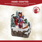 Christmas Village Rocking Seesaw - Animated Pre-Lit Winter Snow Town - Perfect Addition To Your Christmas Indoor Decorations & C