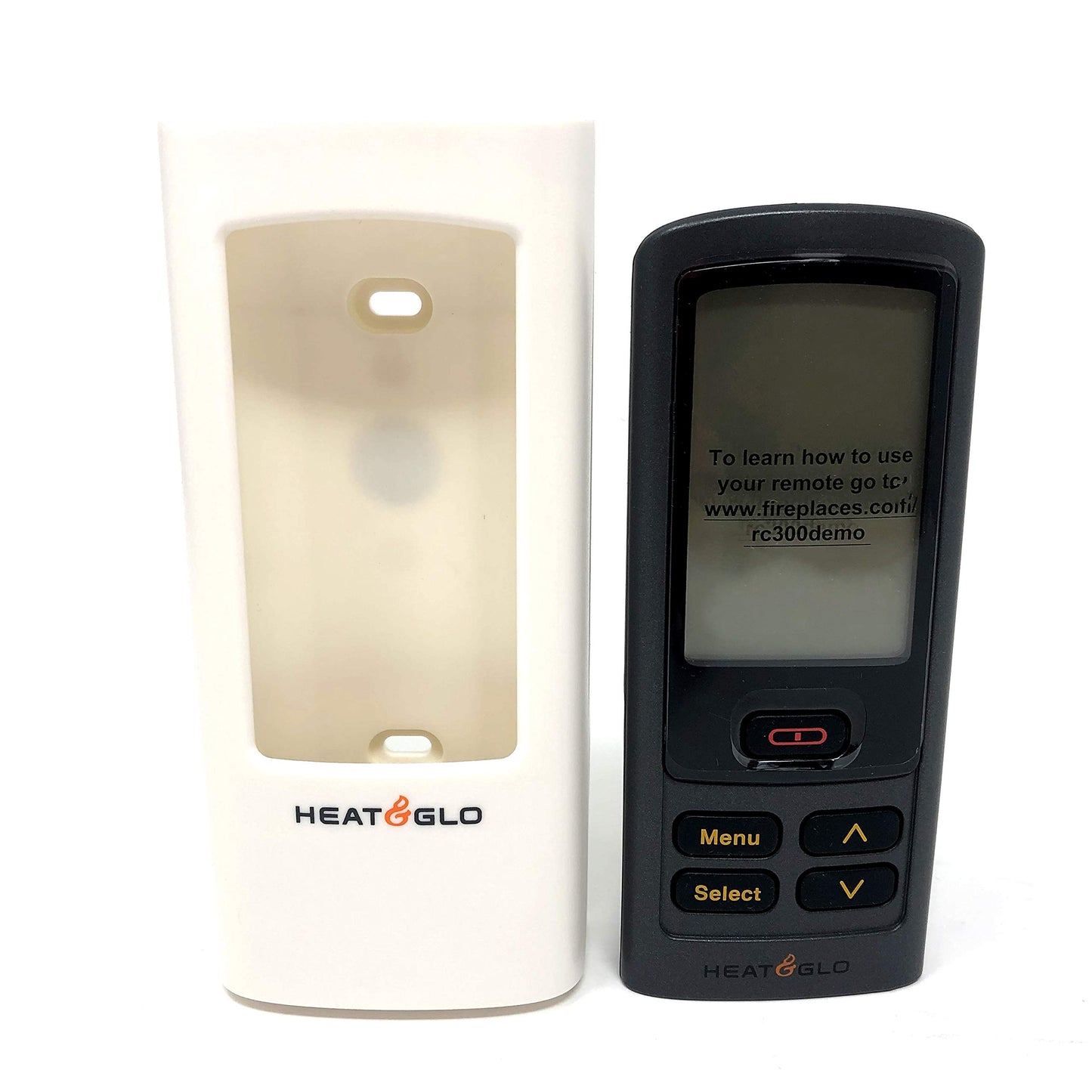 Heat-N-Glo RC300 Transmitter - White Plastic - Model B01N3PKO2Q