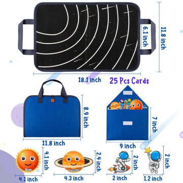 WATINC 25Pcs Outer Space Travel