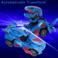 huwairen Dinosaur Toys for 3-6 Year Old Boys for Kids Transforming Dinosaur Car with LED Light and Music Gifts for 4-7 Year Old