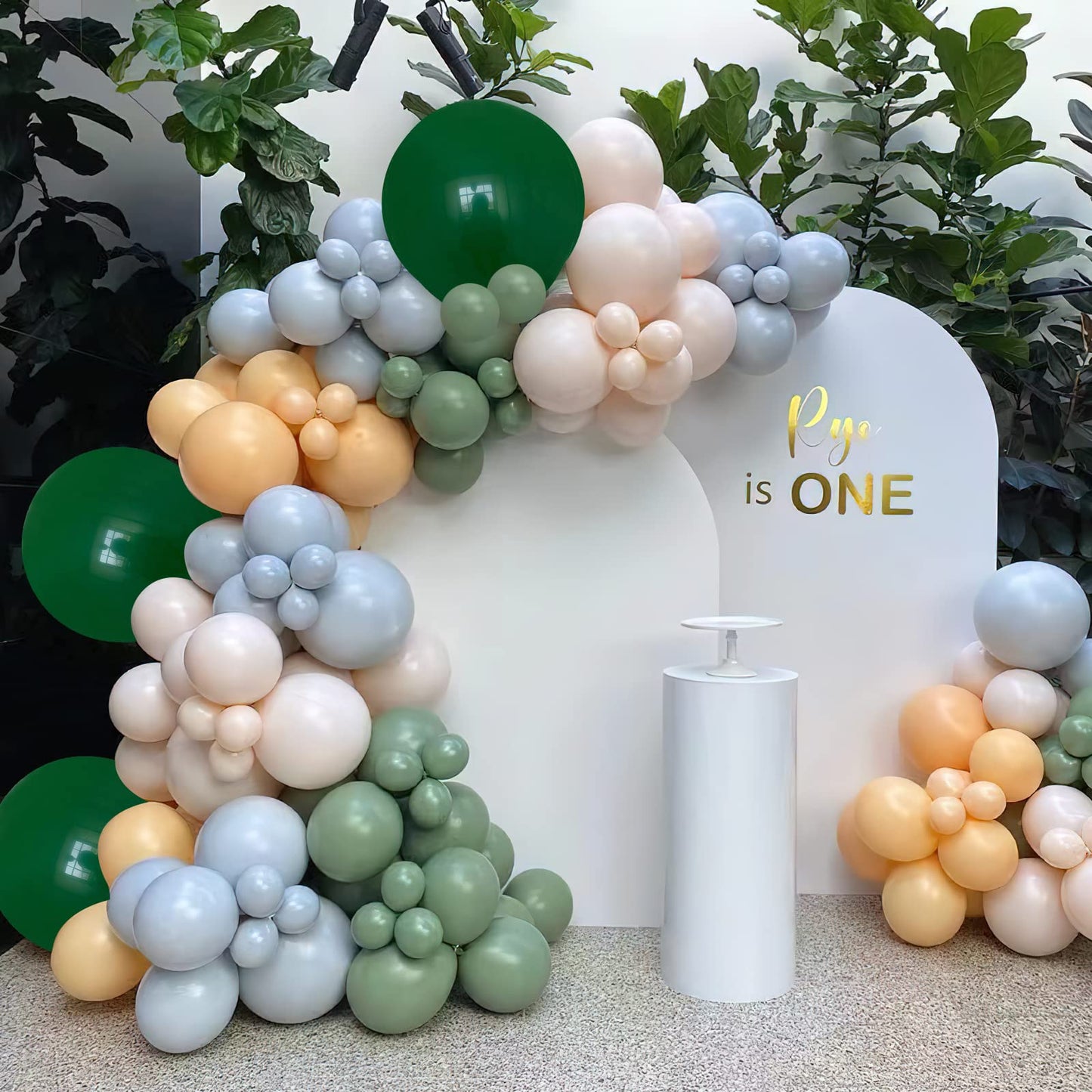18 Inch Dark Green Balloons, 20 Pcs Big Forest Green Thicker Latex Balloons For Wedding Birthday Baby Shower Party Decorations