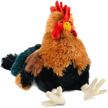 Tigerhart Riley The Rooster - 8 Inch Chicken Stuffed Animal Plush