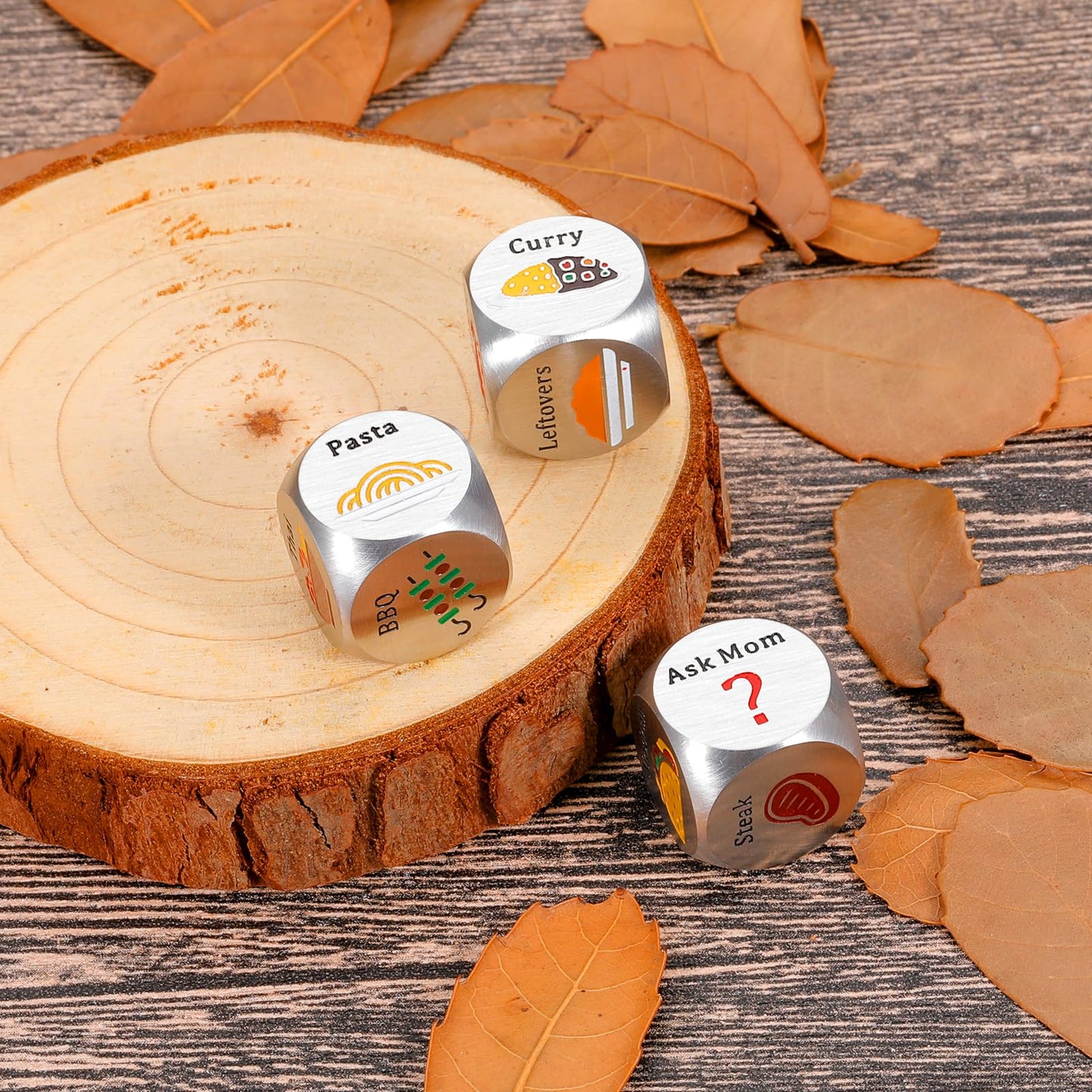 Gifts for Boyfriend Birthday Valentines Day Gifts for Him Her Women Men Food Decision Dice Decider Gifts for Boyfriend Husband W