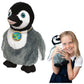 Ecobuddiez - Penguin From Deluxebase. 12 Inch Penguin Plush Toy. Eco Friendly Child Safe Penguin Stuffed Animal Made From Recycled Plastic Bottles.