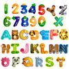 Ehr Magnetic Letters And Numbers,Colorful Abc Animal Alphabet Fridge Magnets,Thick Eva Material, Suitable For Toddlers Aged 3 4