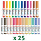 Crayola Pip Squeaks Washable Marker Set (65Ct), Coloring Set, Art Supplies For Kids, Drawing Kit, Kids Travel Activity, Easter Basket Stuffer, 4+