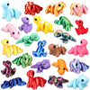 Honoson 24 Pcs 3D Printed Dinosaur Fidget Toy 3D Printed Small Animal Toy Flexible Cute Articulating Pet Stress Relief Fidget To