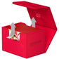 Ultimate Guard Sidewinder 100+, Deck Box For 100 Double-Sleeved Tcg Cards, Red, Magnetic Closure & Microfiber Inner Lining For Secure Storage