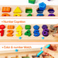 Synarry 3 In 1 Montessori Toys For 3+ Year Old, Educational Magnetic Color And Number Maze, Shape & Number Wooden Puzzle Counting Learning Toys For Toddlers 2-4 Years, Preschool Learning Activities