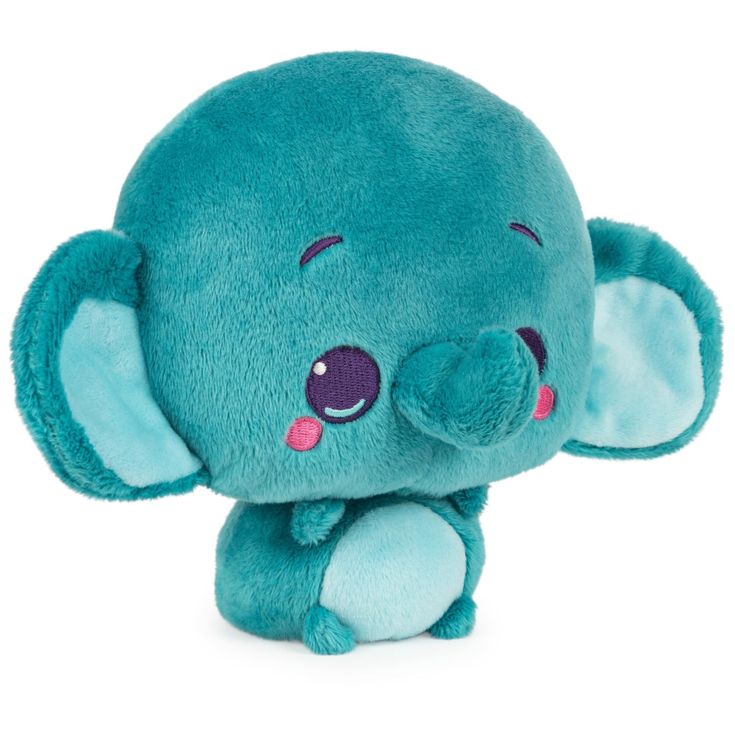 GUND Drops  Tony Trunks  Expressive enhanced Stuffed Animal Soft Plush Pet  Teal  6