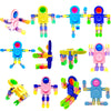 12 Pack Pop Fidget Spinners Party Favors Supplies Prizes For Kids Adults,Sensory Fidget Toys Deformable Diy Chain For Its Stress