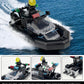 City Police Speed Boat Building Blocks Sets City Fire Rescue Boat?Guard Boat ?Patrol Boat Creative Building Bricks Compatible with Lego  Fun Gift or Pretend Play Toy for Kids (Patrol Boat 127PCS)