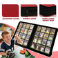 enhanced Card Binder 16 Pocket  1000+ Cards PU Cover Trading Card Binder Side Loading Card Collection Album Holder Folders for MTG  TCG  Game Cards & Sports Cards  Kpop (red)