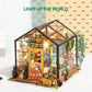 Rowood Miniature House Kit, Tiny House Kits To Build To Live In, Diy Mini Dollhouse Model Kits For Adults, Crafts For Adults Teen Gifts On Birthday Christmas - Cathy'S Flower House