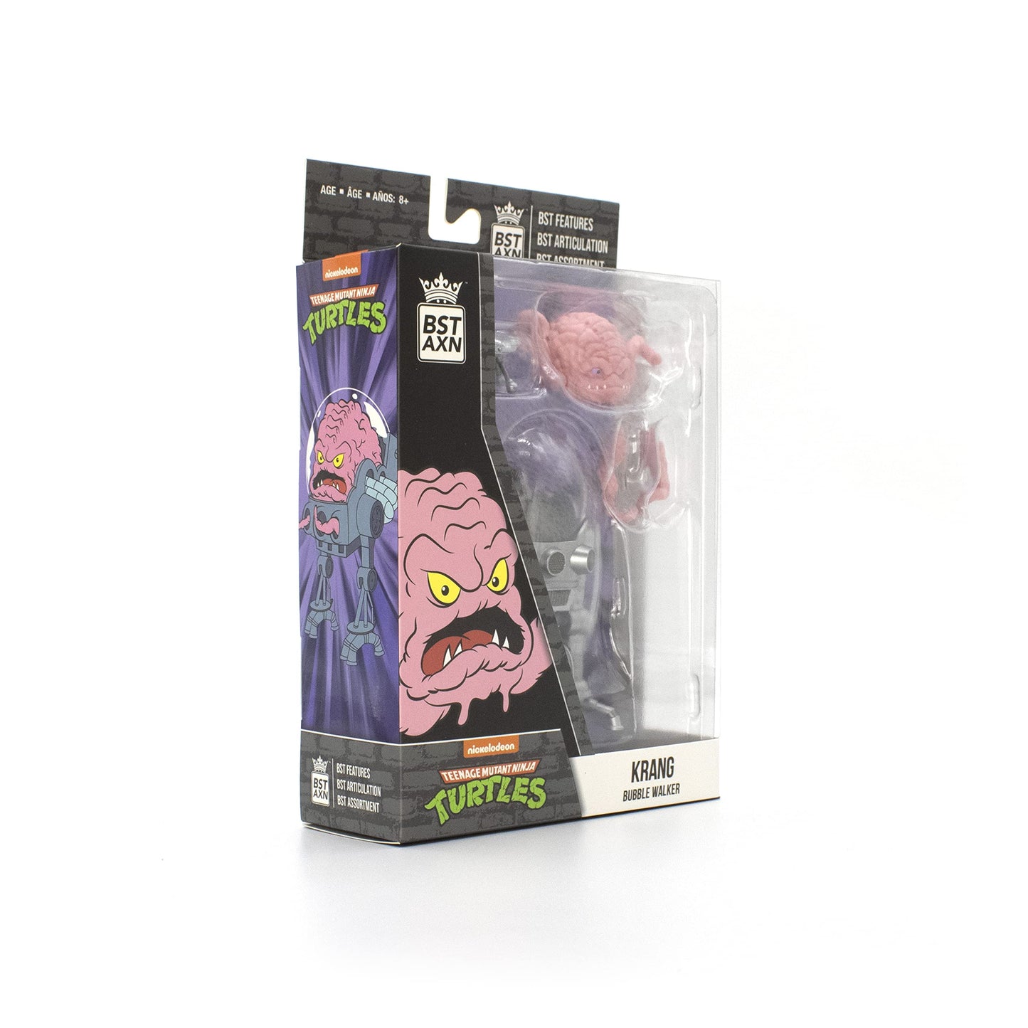 The Loyal Subjects BST AXN TMNT Wave 3 Krang Action Figure 5" Multicolored Plastic Model BATMNTKRAWB01