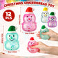 Meooeck 12 Pcs Christmas Stress Relief Toy Snowman Stress Balls for mature-themed Christmas Party Favors Squeeze Winter Snowman Toys for Xmas Winter Party Classroom Goodie Bag Fillers Stocking Stuffer Gifts