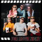 Foldtier 50 Pcs Movie Night Cups 12 Oz Disposable Plastic Cups With Straws And Lids Cinema Clear Cup Birthday Cups Supplies Birt