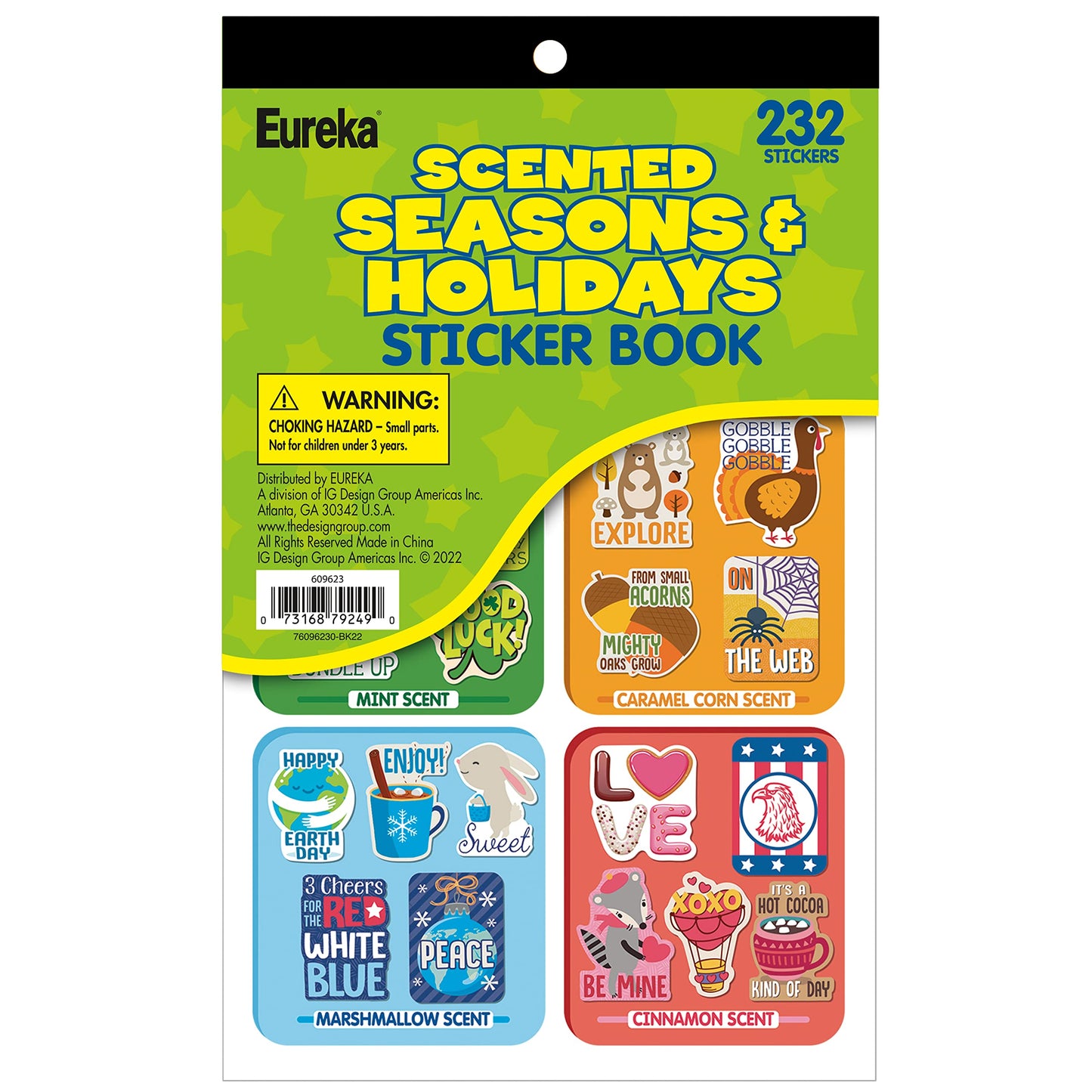 SEASONS & HOLIDAY SCENT STICKERBOOK