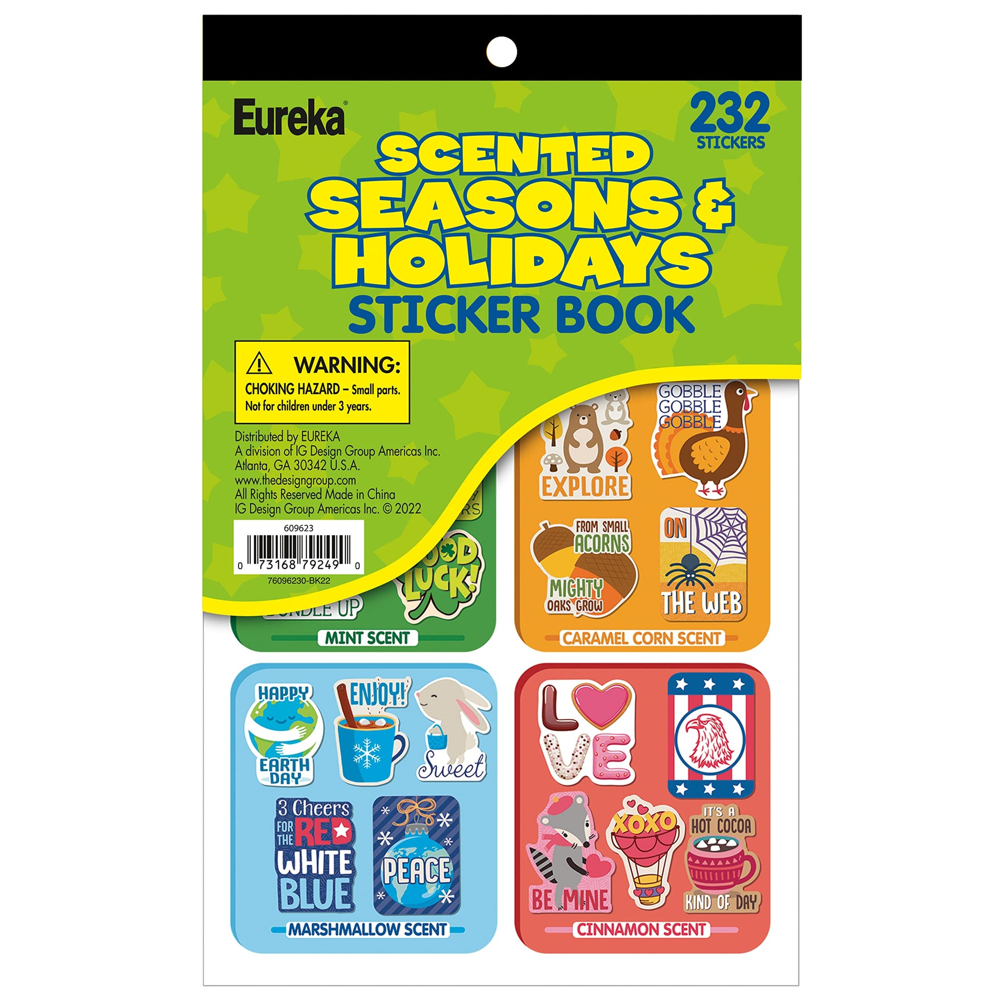 SEASONS & HOLIDAY SCENT STICKERBOOK