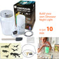 Hapinest DIY Dinosaur Toy Lantern Night Light Kit - Arts and Crafts Gift for Boys or Girls Ages 6 7 8 9 10 Years Old and Up