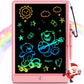 Bravokids 10 Inch Lcd Writing Tablet For 3-8 Year Olds - Electronic Drawing Pad And Doodle Board As Educational Birthday Gifts For Girls And Boys (Pink)