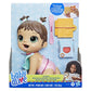 Baby Alive Lil Snacks Doll - 8-Inch Snack-Themed Baby Doll, Brown Hair, Eats and Poops, Model F2619, Toy for Kids Ages 3 and Up