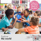 Wowesotica Floating Globe, Magnetic Levitating Geographic Globes With Led Lights, Desk Spinning Rotating Globes For Kids, Men An