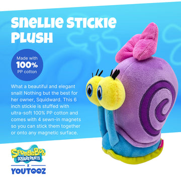Youtooz 6'' Soft Magnetic Snellie Stickie - Spongebob Squarepants Collection