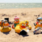 Lanco Pilot Rubber Duck Bath Toy | All Natural, Organic, Eco Friendly, Squeaker | Imported From Barcelona, Spain