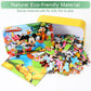 Mzzotoy Puzzles For Kids Ages 4-8, 60 Piece Puzzles For Kids Ages 3-5 In A Metal Box Girls And Boys Learning Educational Jigsaw